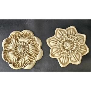 Michael Alan Flower Plaster Wall Designs